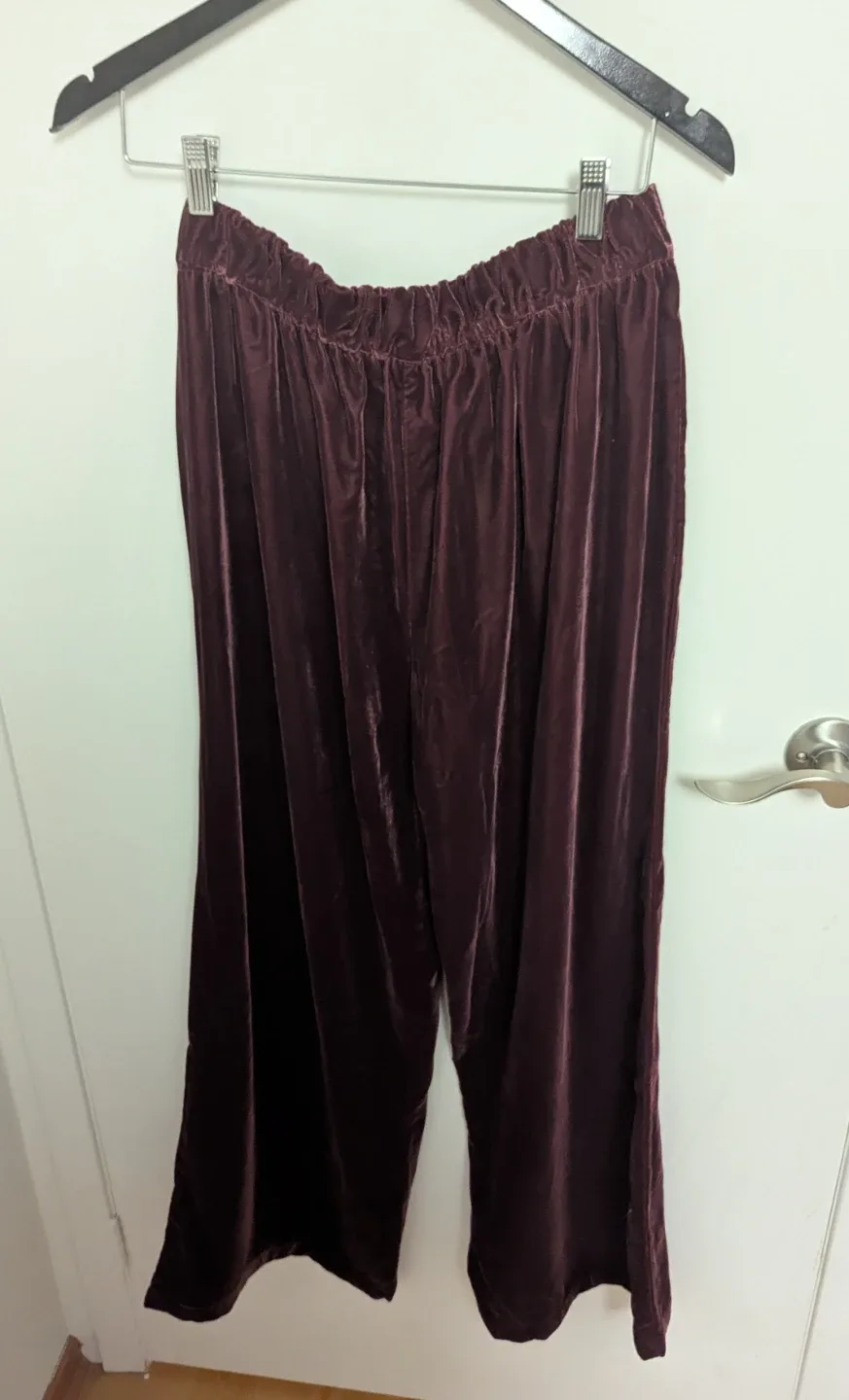 Wynne Collection Velvet Pants - Size Women's Medium image indicator(5)