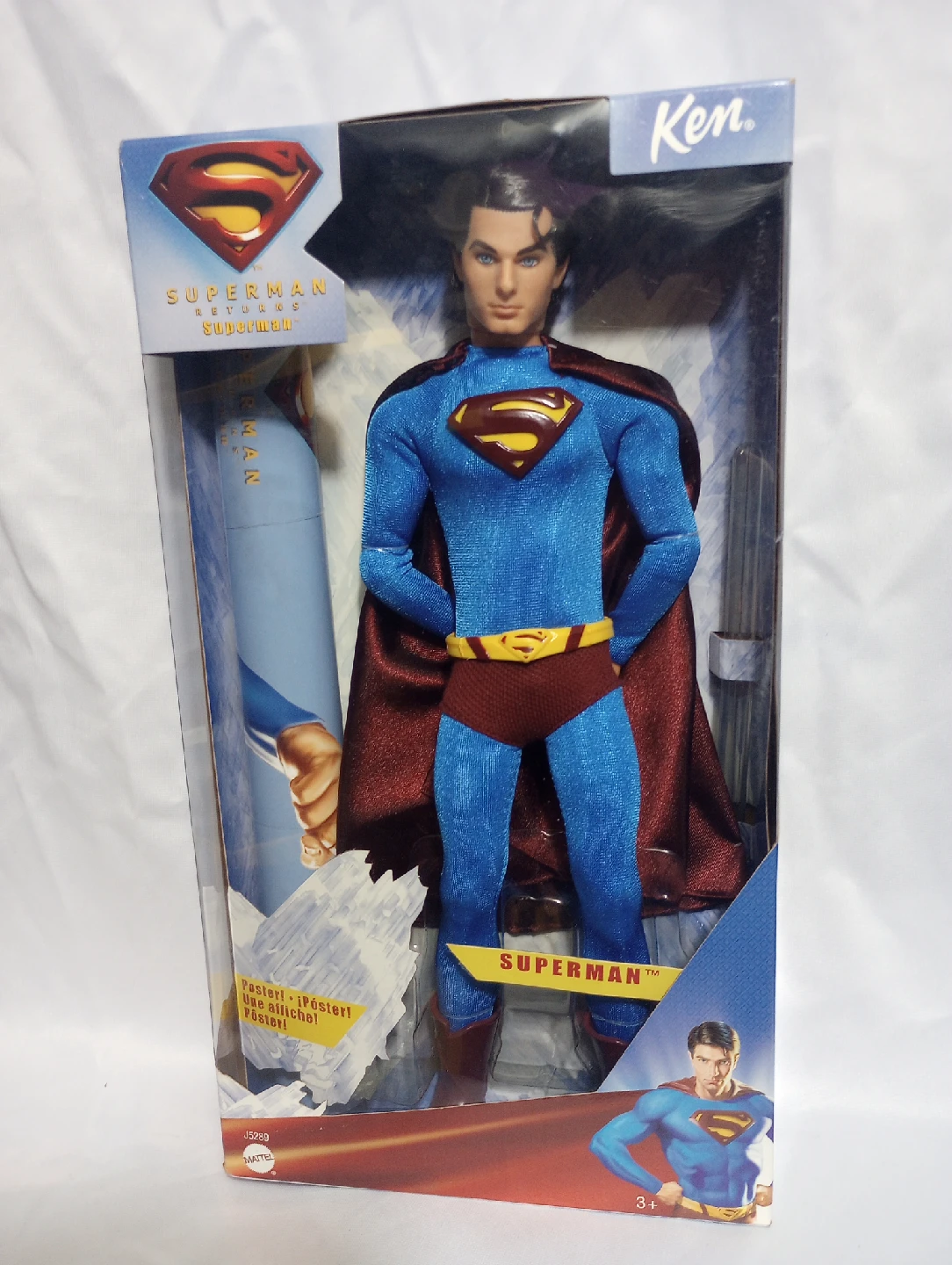 Superman Returns Ken & Barbie Dolls - New in Box! - photo 3