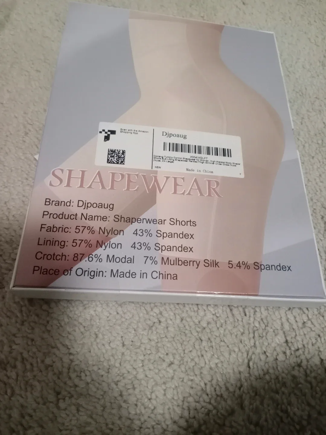 New Djpoaug High Waisted Shapewear Shorts image indicator(2)