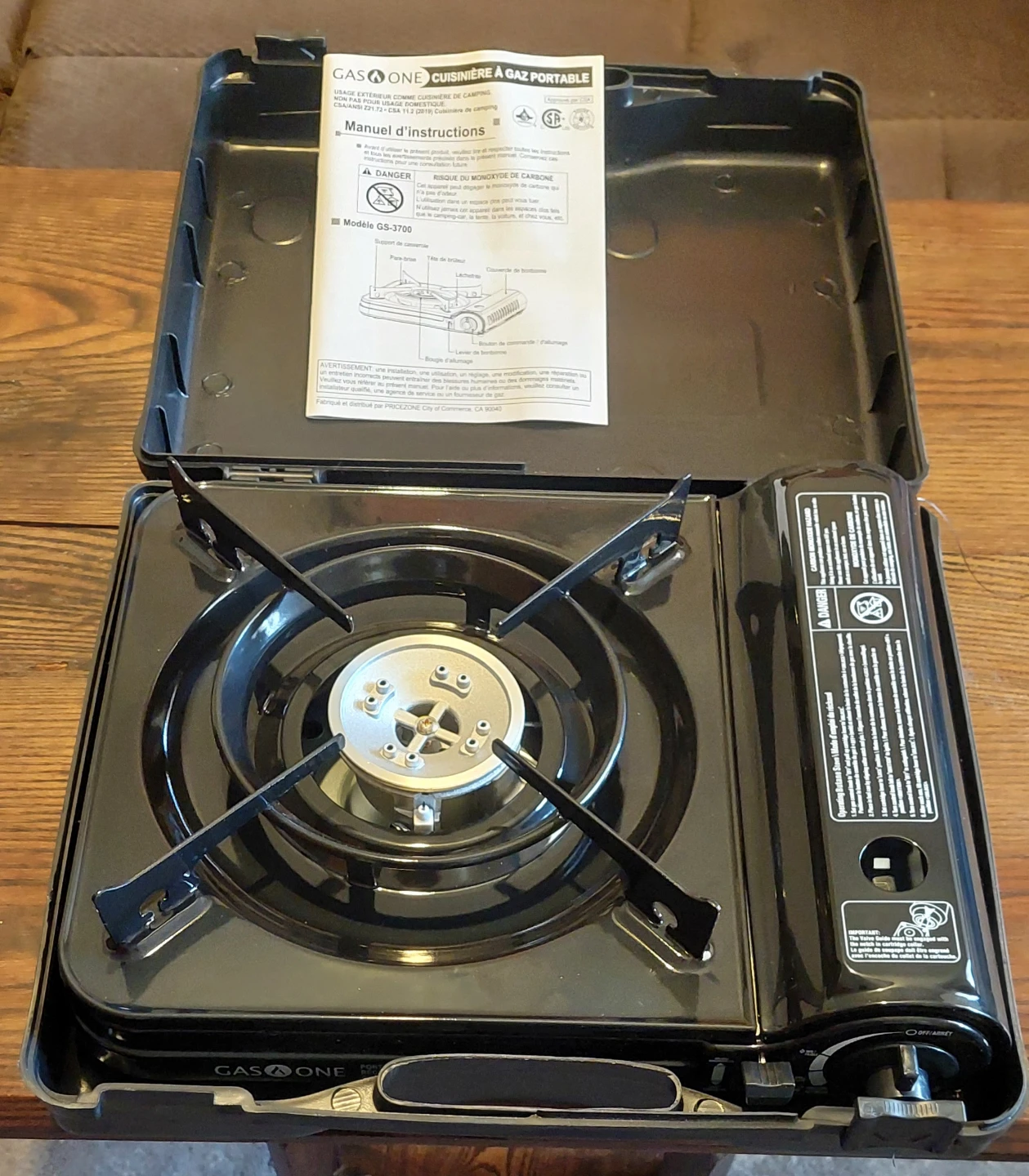 GAS ONE Portable Gas Stove GS-3700