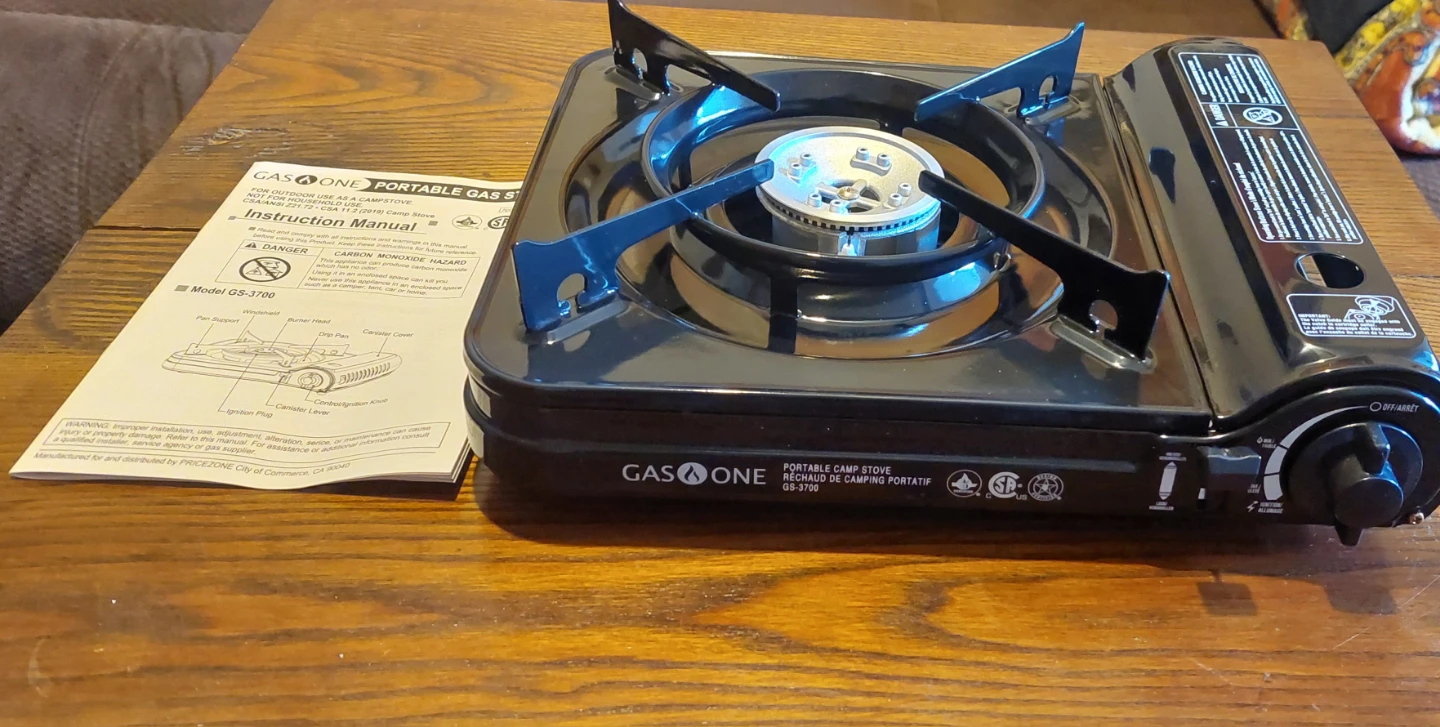 GAS ONE Portable Gas Stove GS-3700 - photo 3