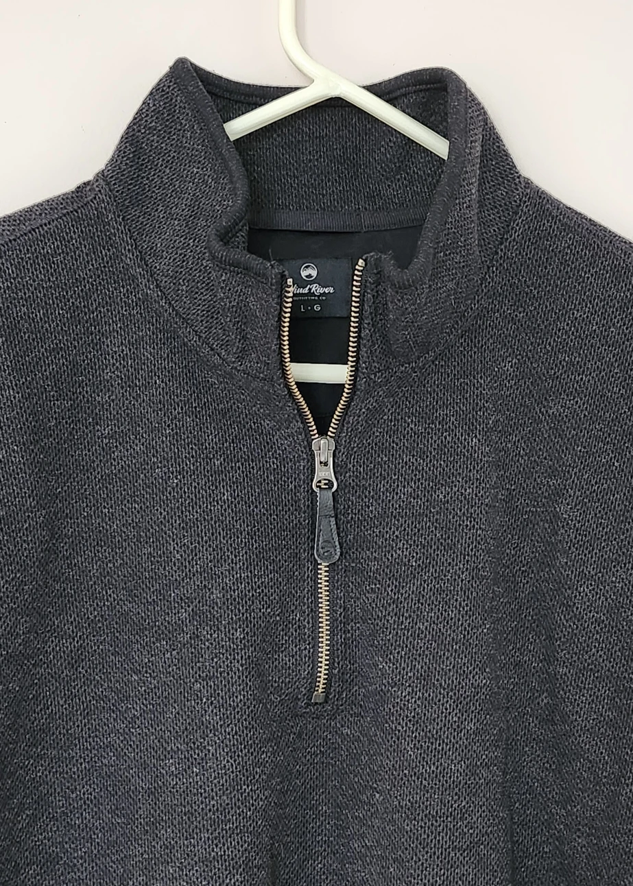 Wind River Quarter-Zip Pullover, Size L