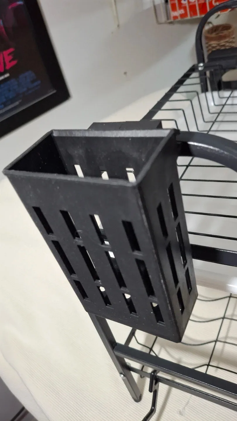 Black metal Dish Drying Rack image indicator(6)