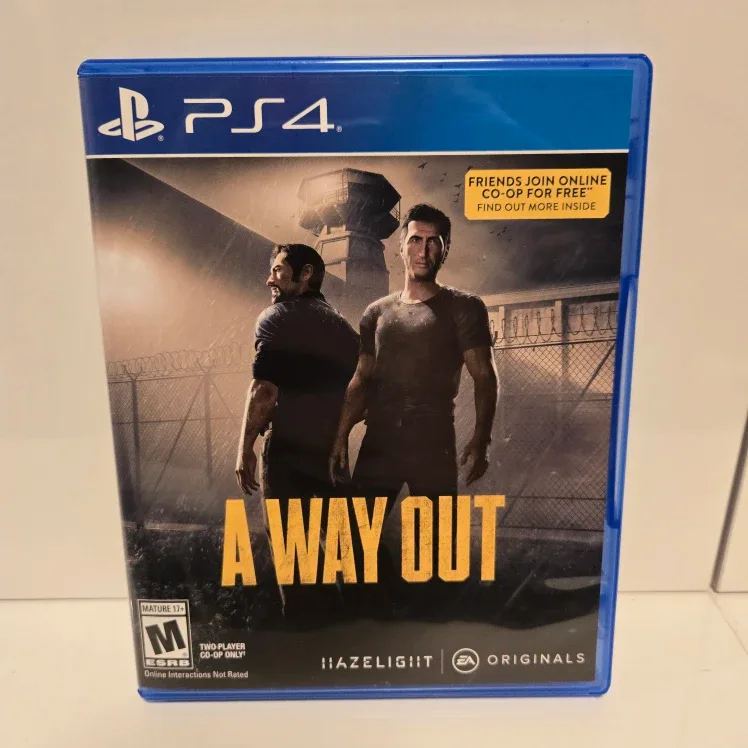 A Way Out Ps4 game. Playstation 4. Coop