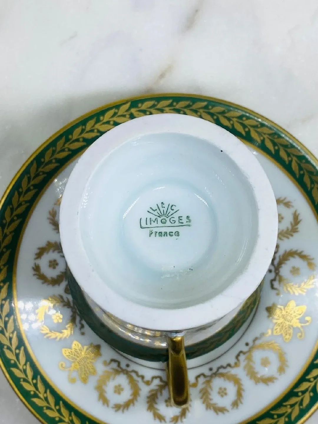 Chamart Limoges France Cup and Saucer image indicator(3)