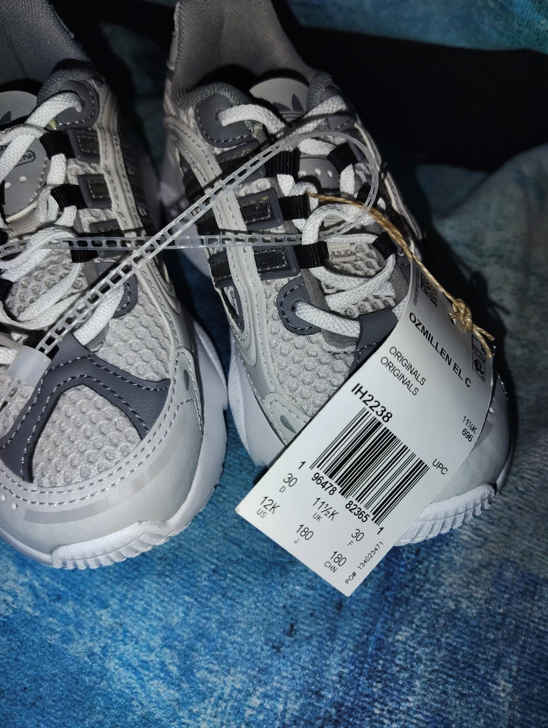 New Adidas Ozmillen El C Sneakers - Size 12K - photo 2