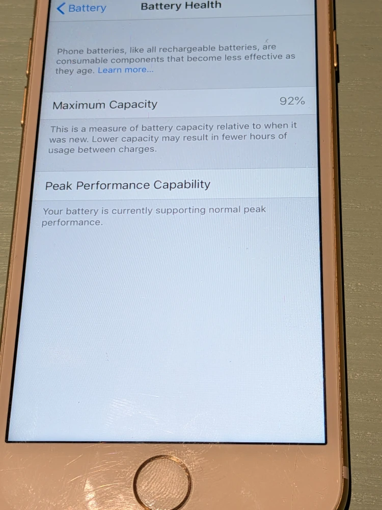iPhone 7 - 128GB - Rose Gold - photo 2
