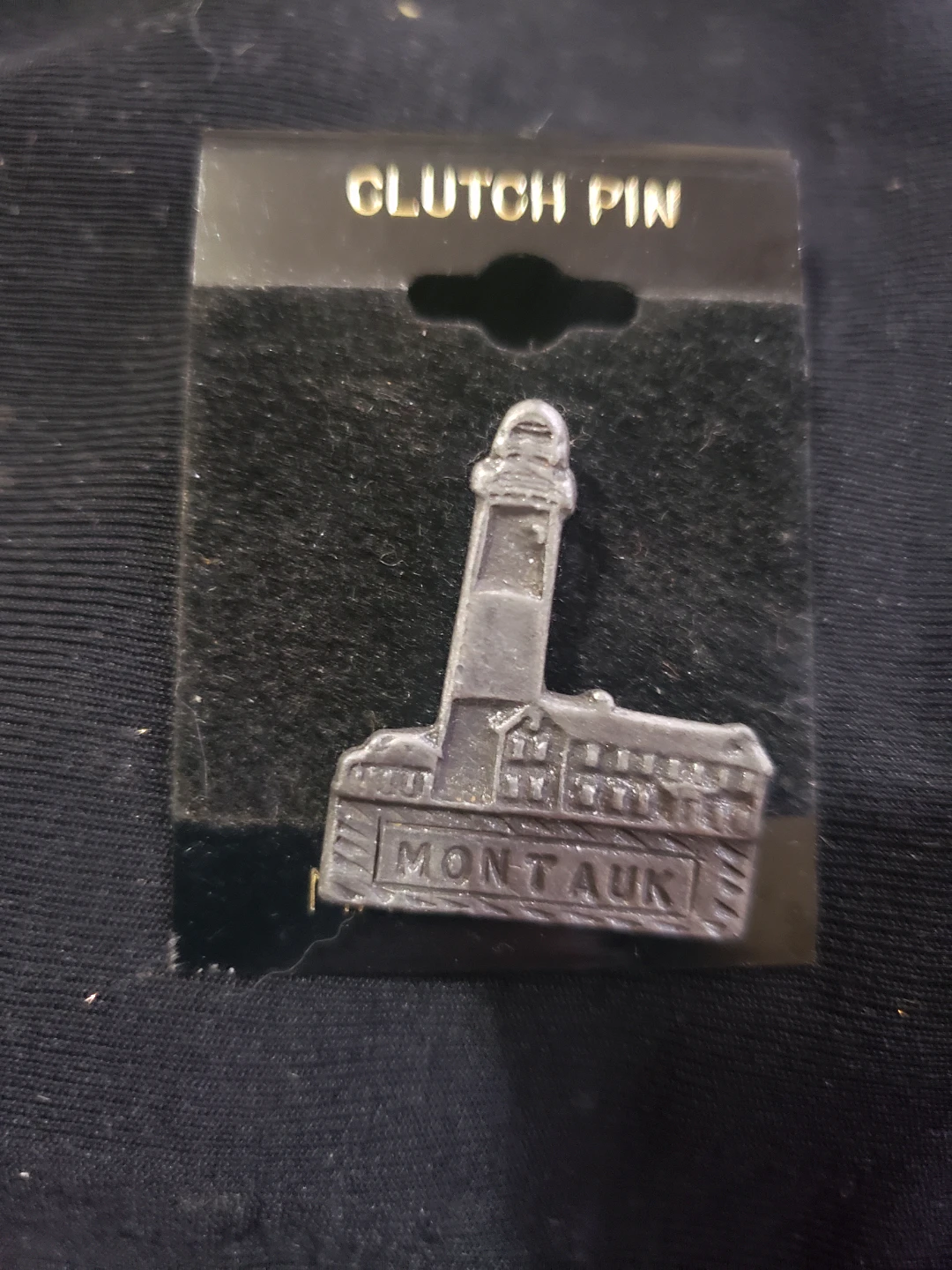 Montauk Lighthouse Clutch Pin