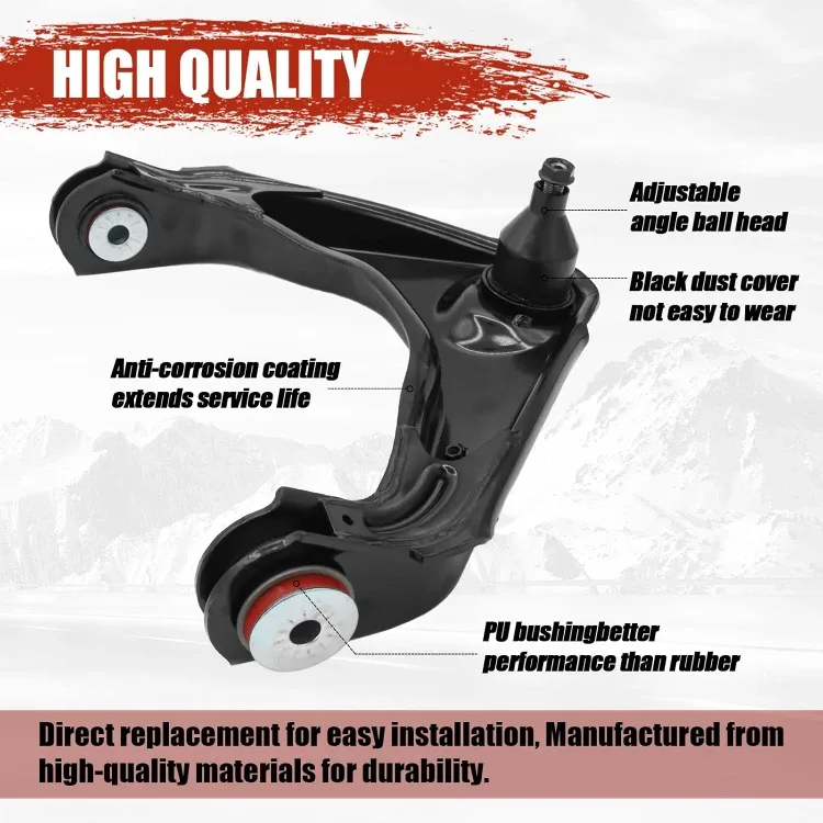 Front Upper Control Arms with Bushings for GM Chevy BNIB image indicator(5)