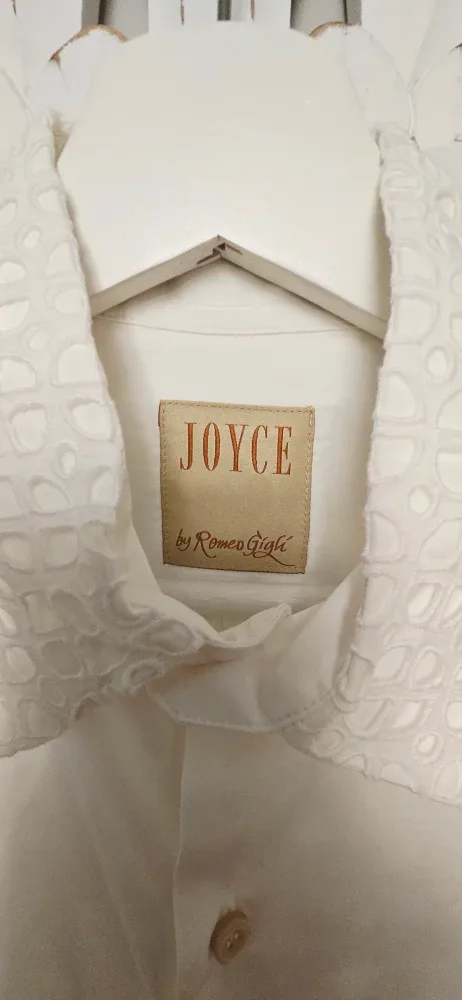 Joyce by Romeo Gigli White Shirt - Size 50 image indicator(2)