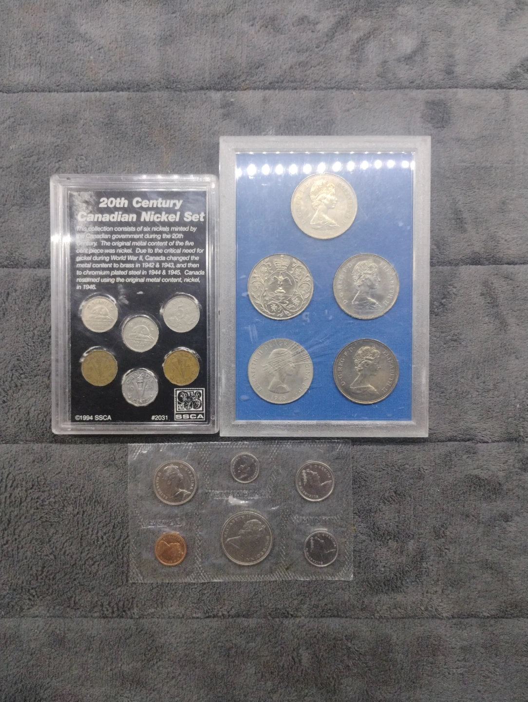 Canadian & UK Coin Sets - photo 2