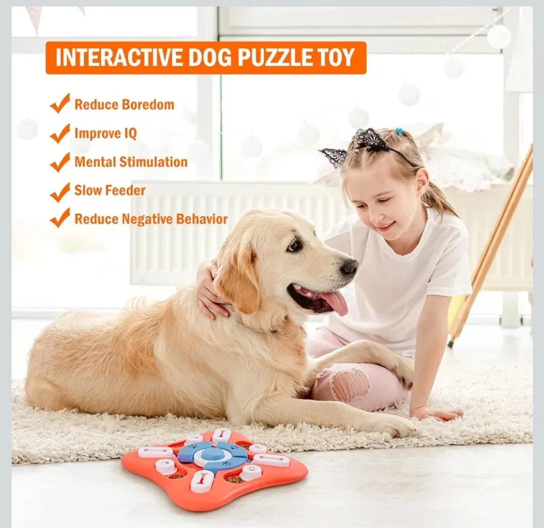 knitly Dog Puzzle Toys for IQ Training & Mental Enrichment,... image indicator(2)