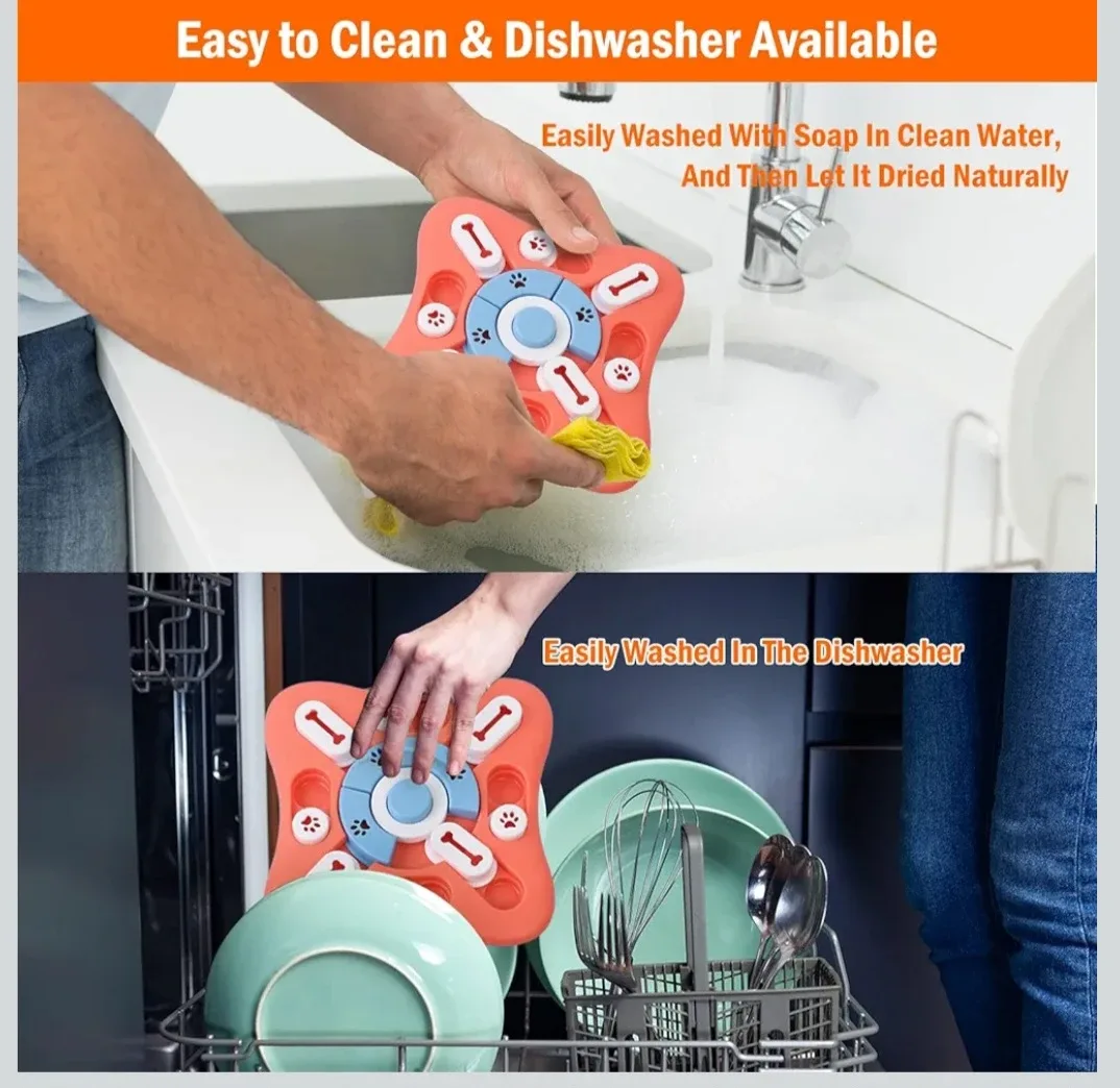 knitly Dog Puzzle Toys for IQ Training & Mental Enrichment,... image indicator(5)