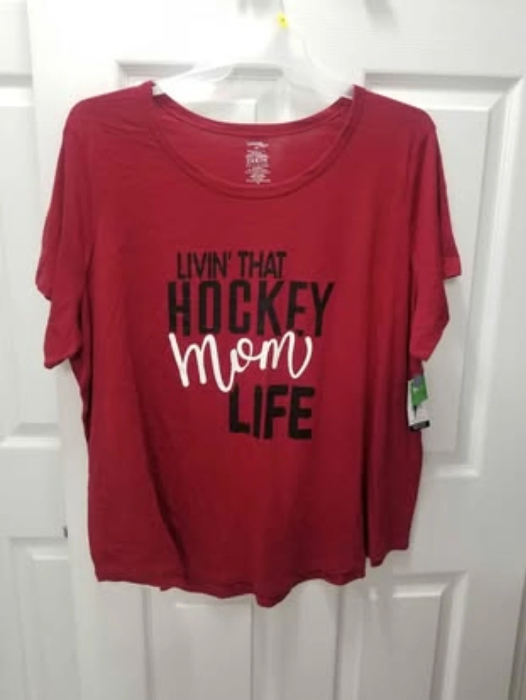New George 3X Hockey Mom Life Tee