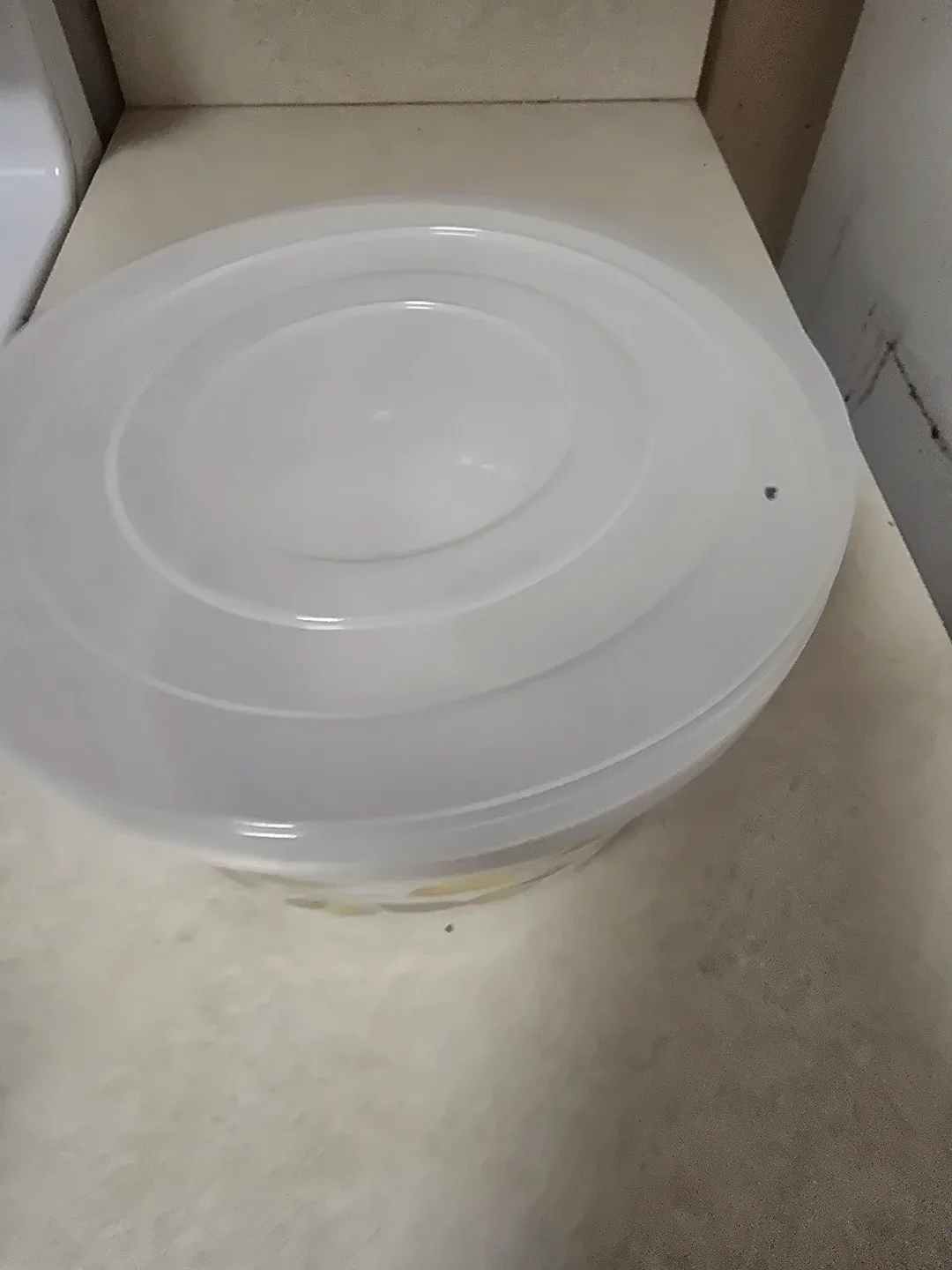 White Bowl with Lid