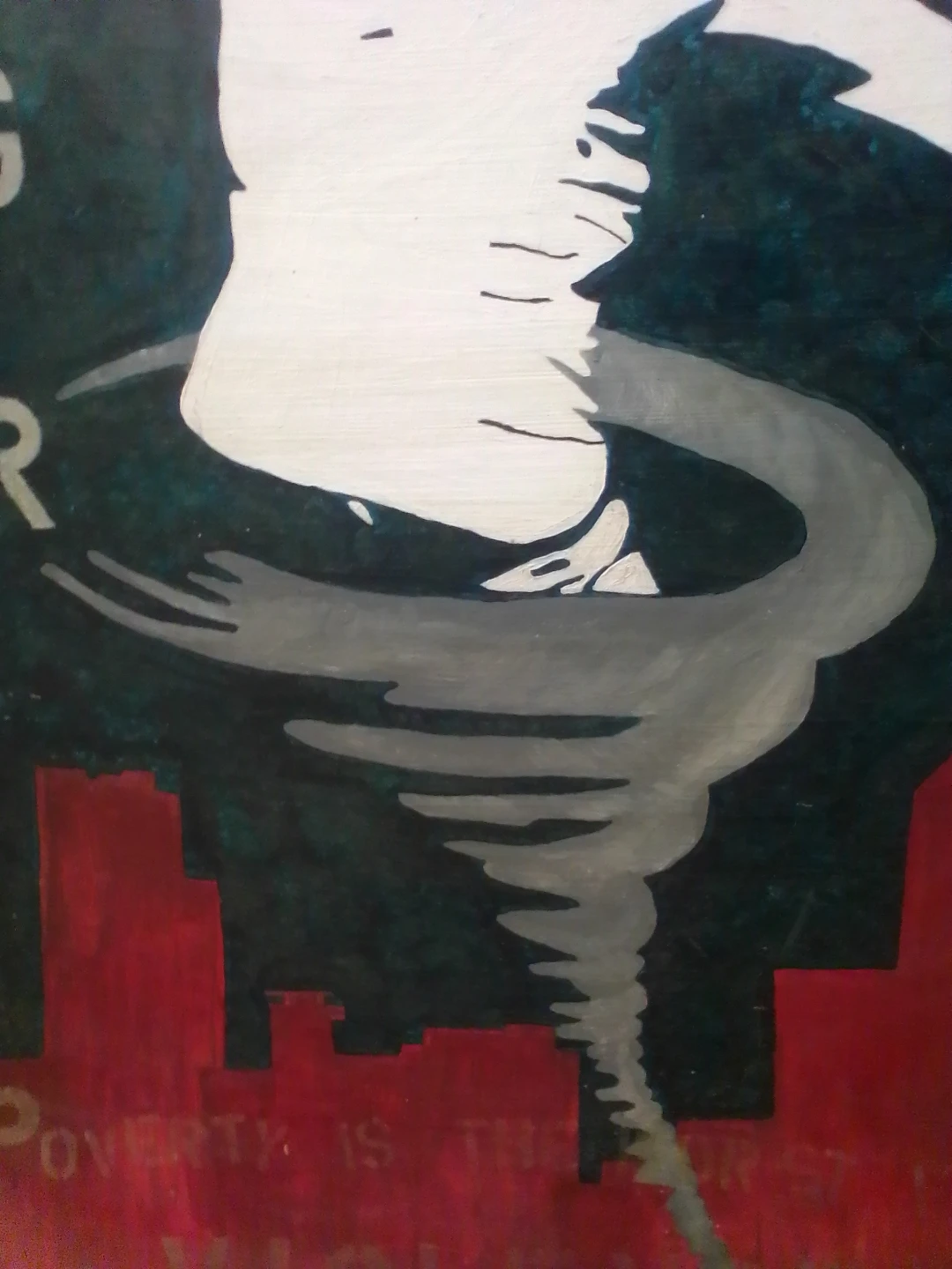 Expressionistic Symbolic Acrylic Painting - photo 3