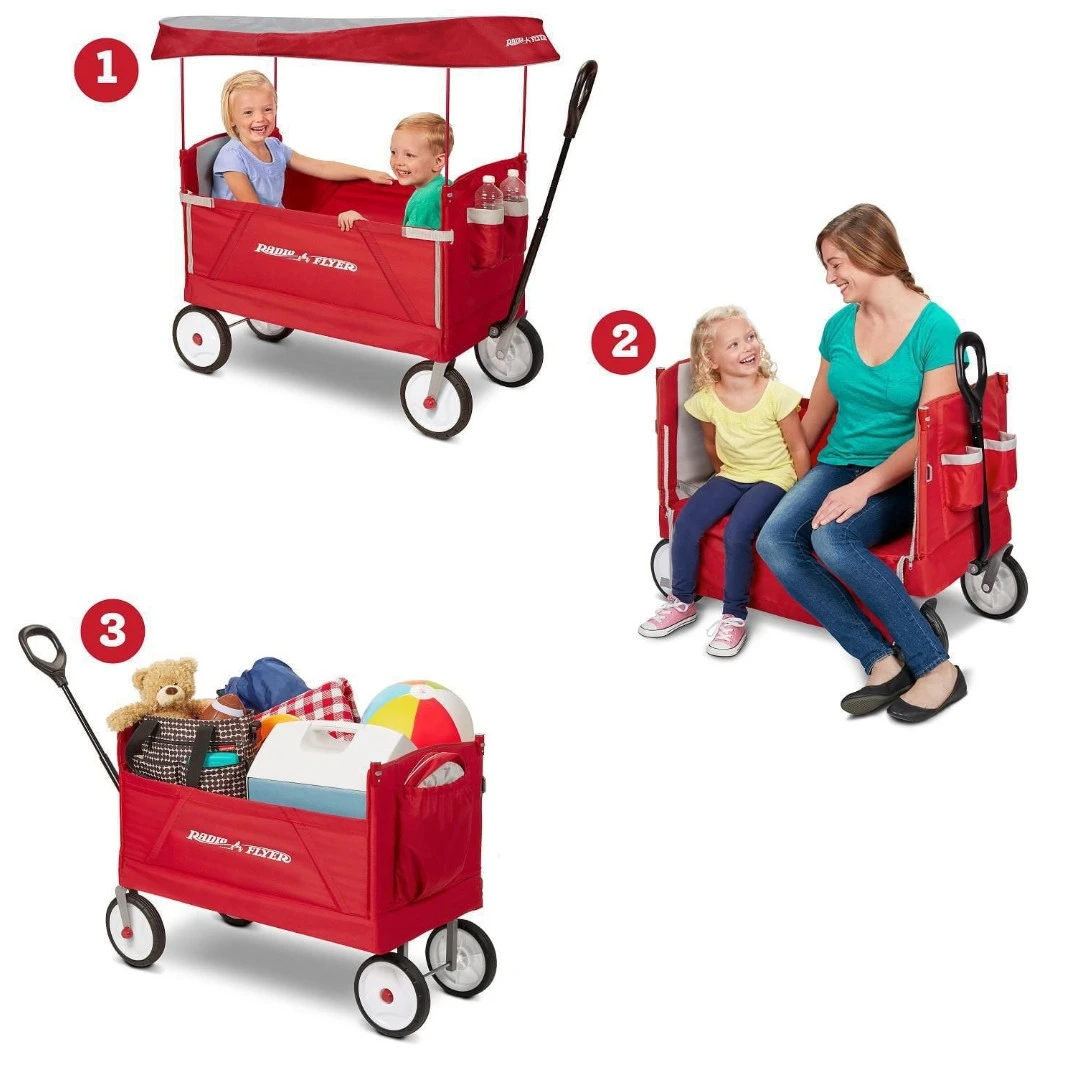Radio Flyer Convertible Stroller Wagon - photo 2