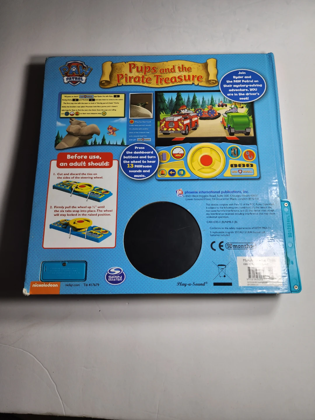 Paw Patrol Pups and the Pirate Treasure Book - photo 2