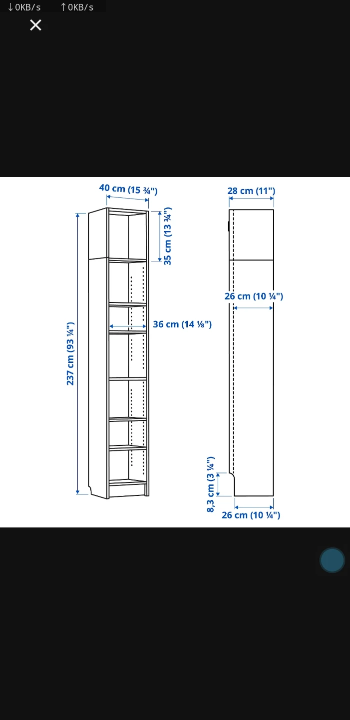 IKEA Billy White Bookcase - Like New! - photo 4