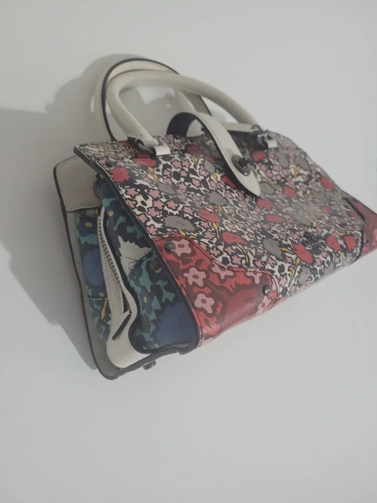 Coach Floral Print Satchel image indicator(3)