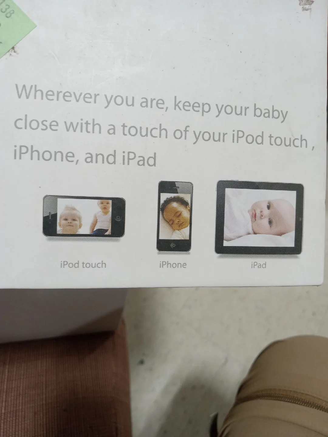 Baby Monitor with Audio & Alarm image indicator(3)