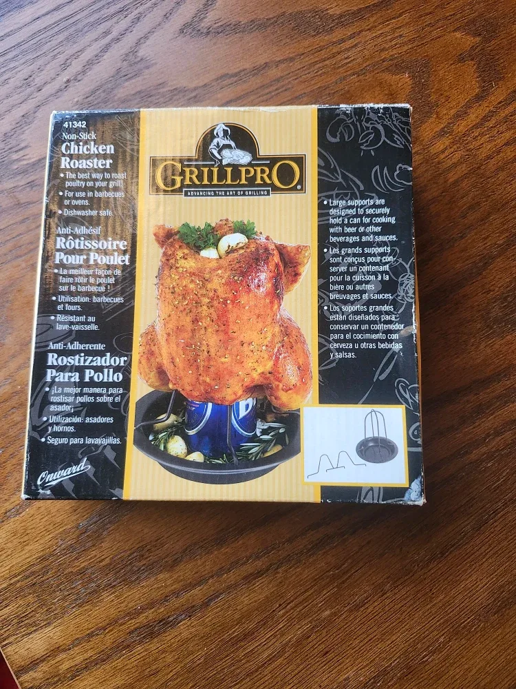 GrillPro Non-Stick Chicken Roaster - New in Box!