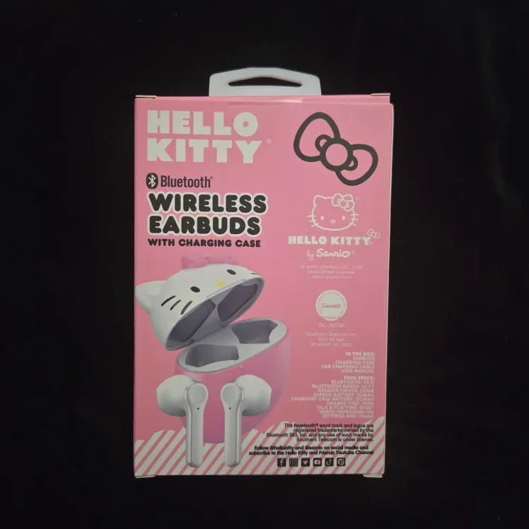 Hello Kitty Bluetooth Wireless Earbuds