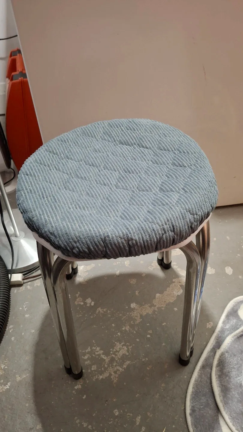 Round Stool Cushion - Grey image indicator(3)