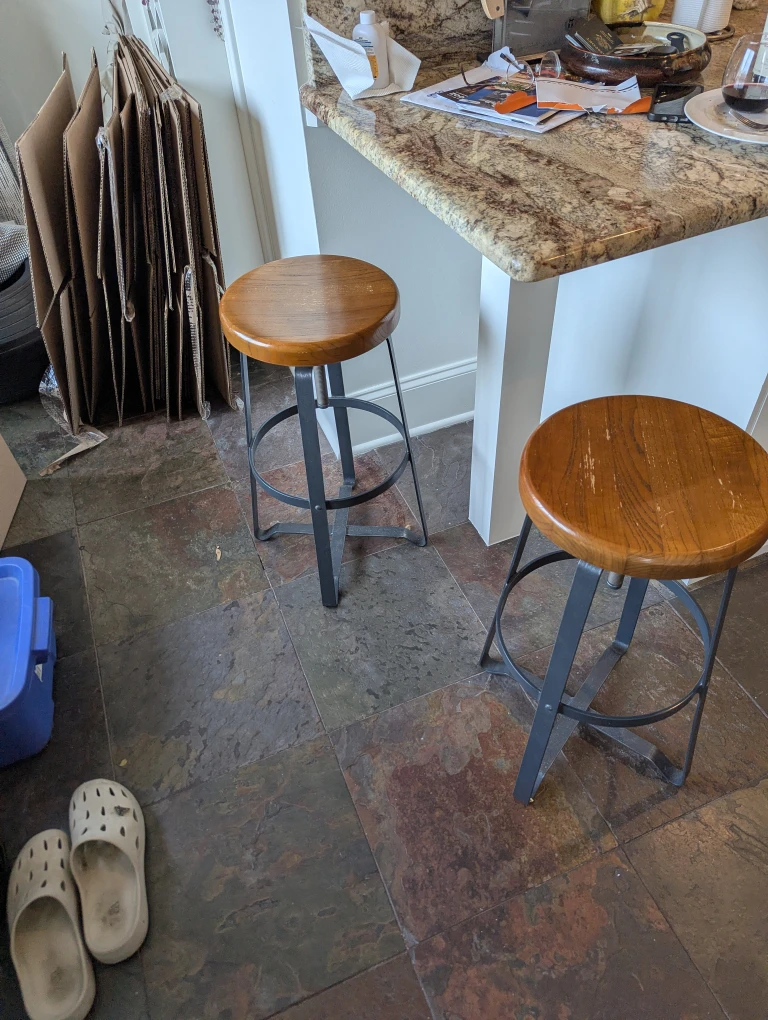Set of 2 Bar Stools