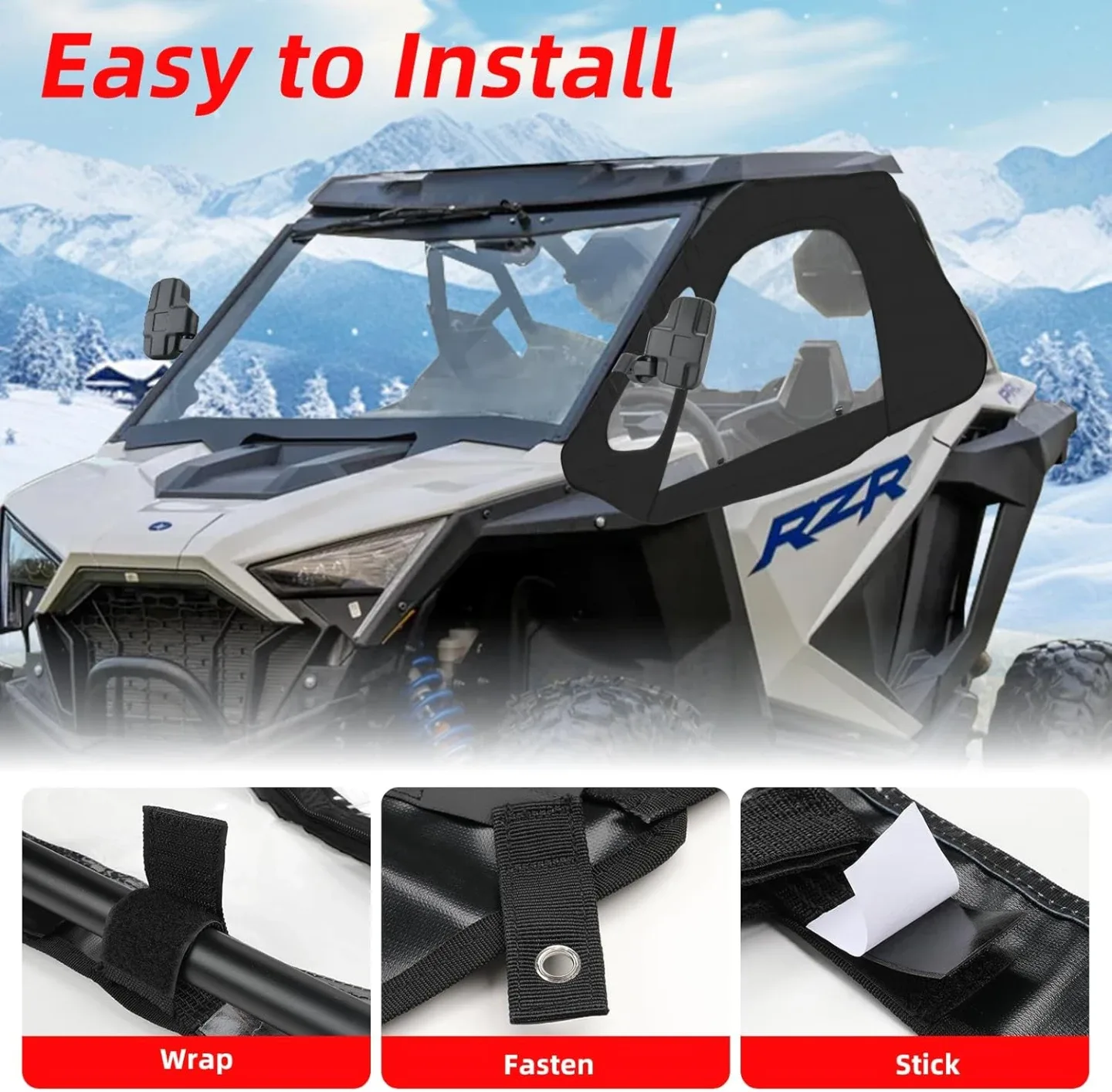 PRO XP Doors for Polaris BNIB image indicator(6)