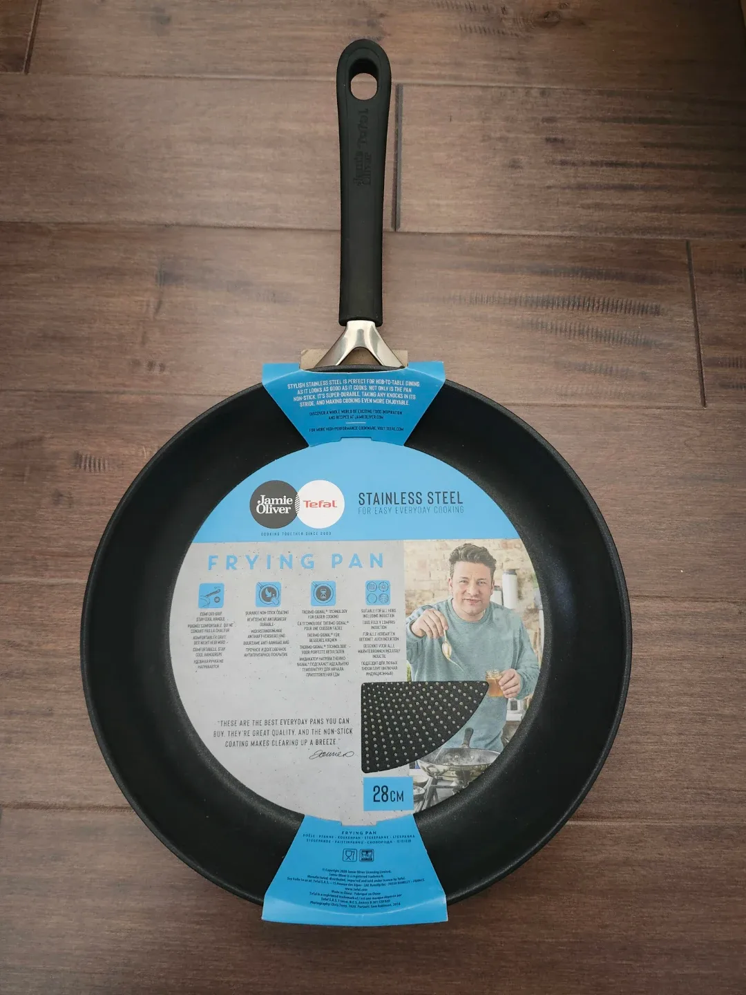 Jamie Oliver by Tefal Stainless Steel Frying Pan 28cm