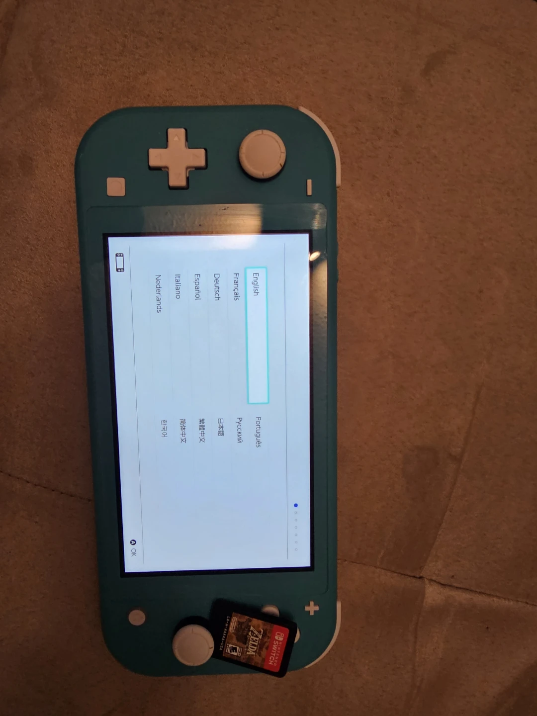 Nintendo Switch Lite (Turquoise) + Zelda Game - photo 4