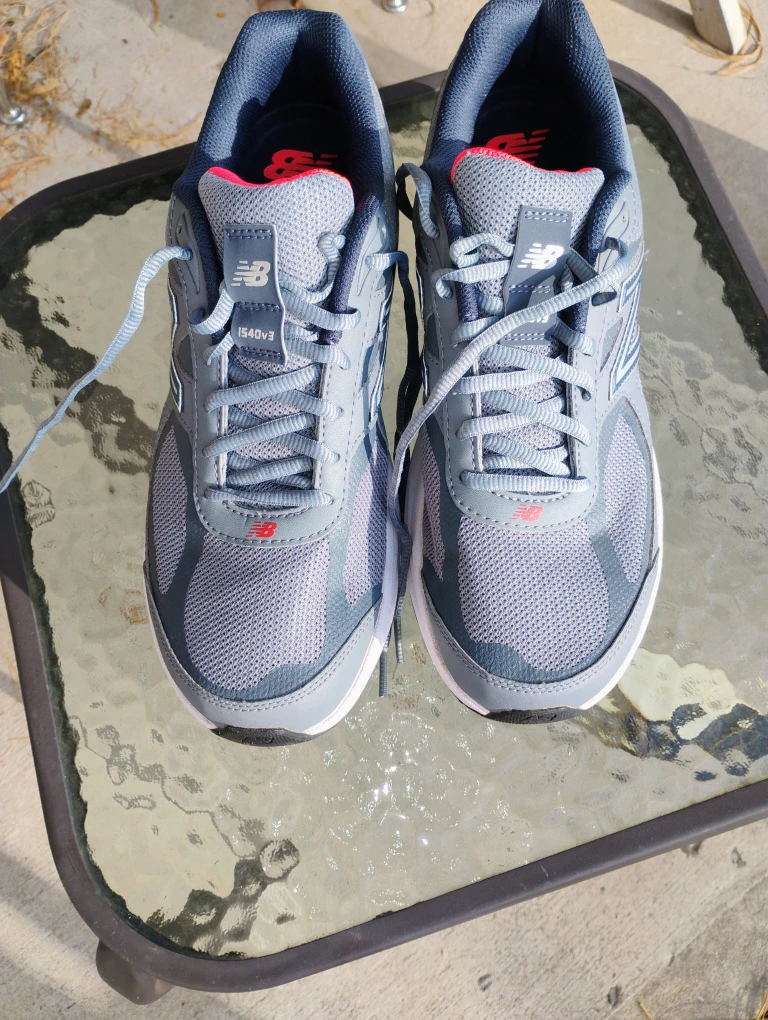 New Balance 1540v3 Gray Running Shoes - US Women's 12