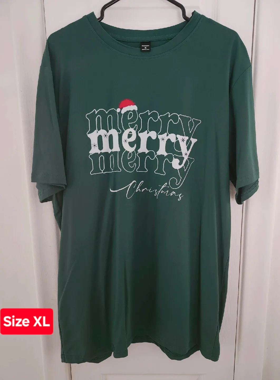 Men Christmas T-Shirt - Size L & Size XL - USED ONCE - $5 Each image indicator(5)