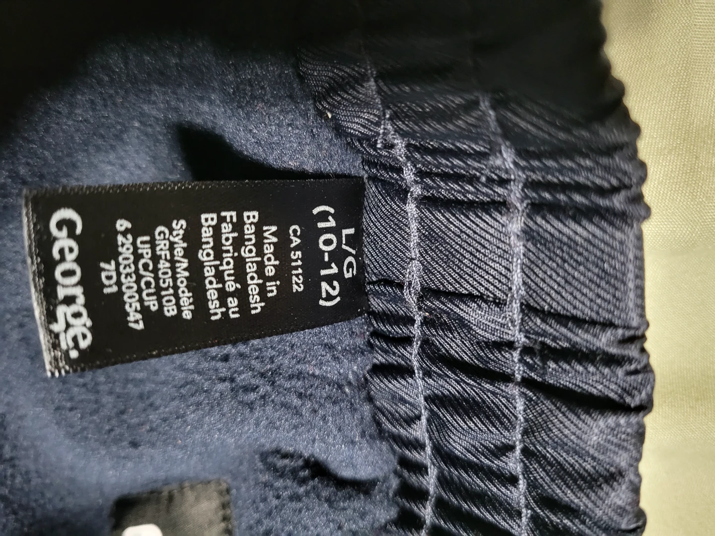 George Kids' Navy Blue snow Pants - Size L (10-12) - photo 2