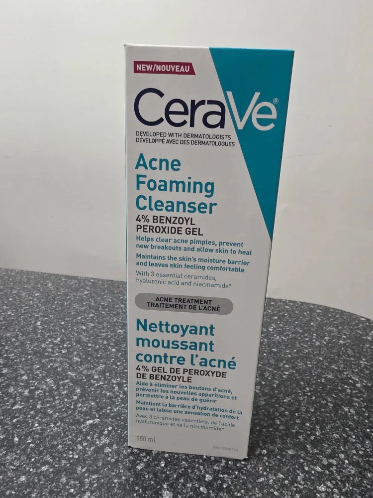 CeraVe Acne Foaming Cleanser, New