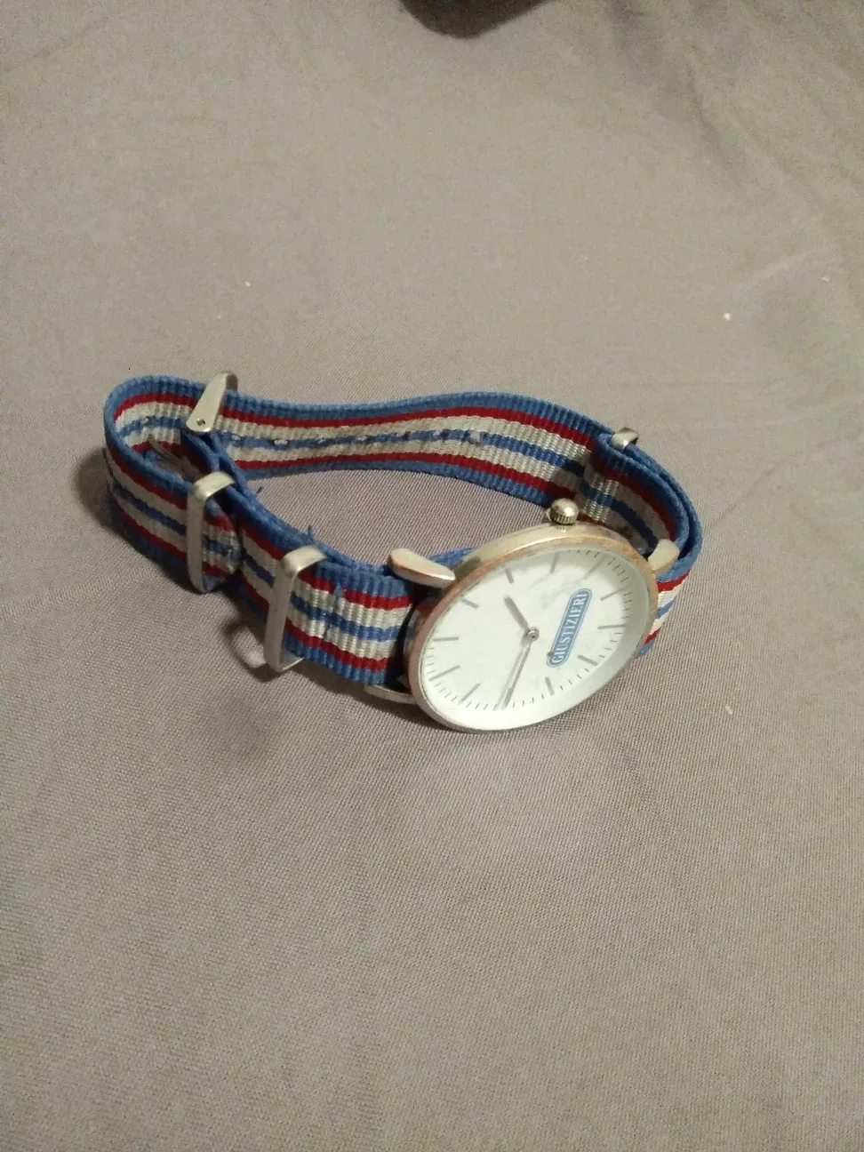 Gilstittizieri Watch with Striped Band