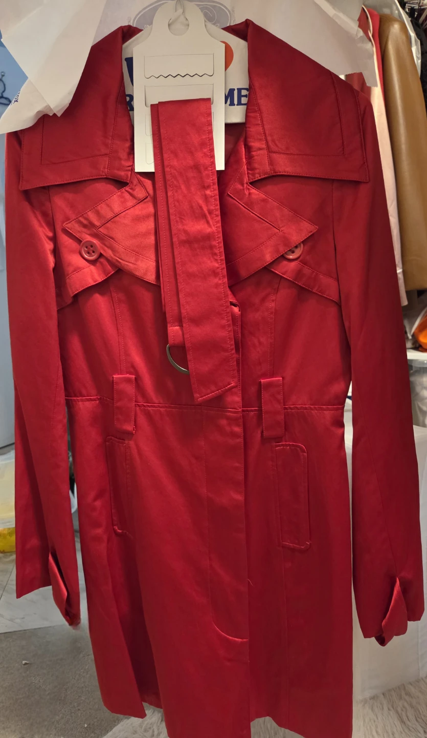 🎄 Red satin jacket - photo 2