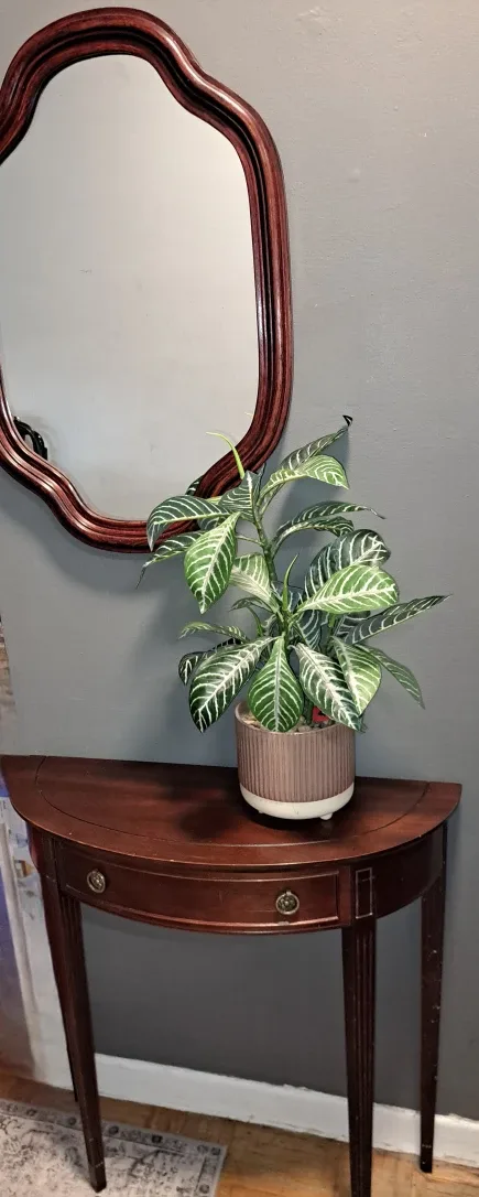 Mirror & Console Table