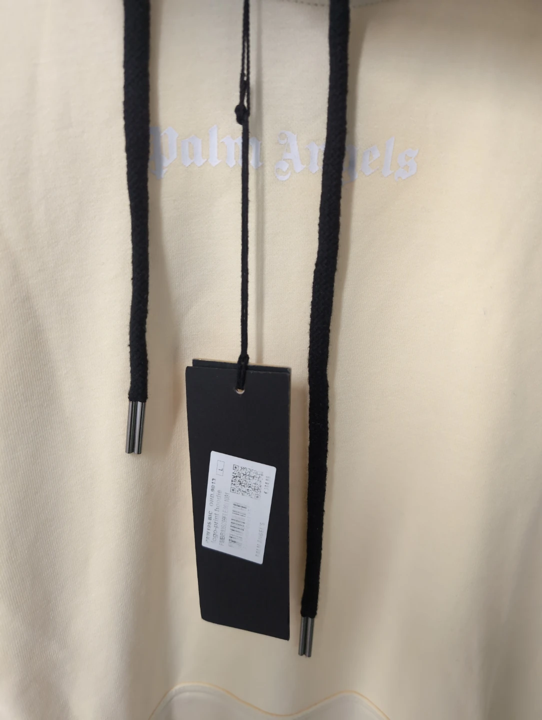 New Palm Angels Cream Hoodie - photo 3