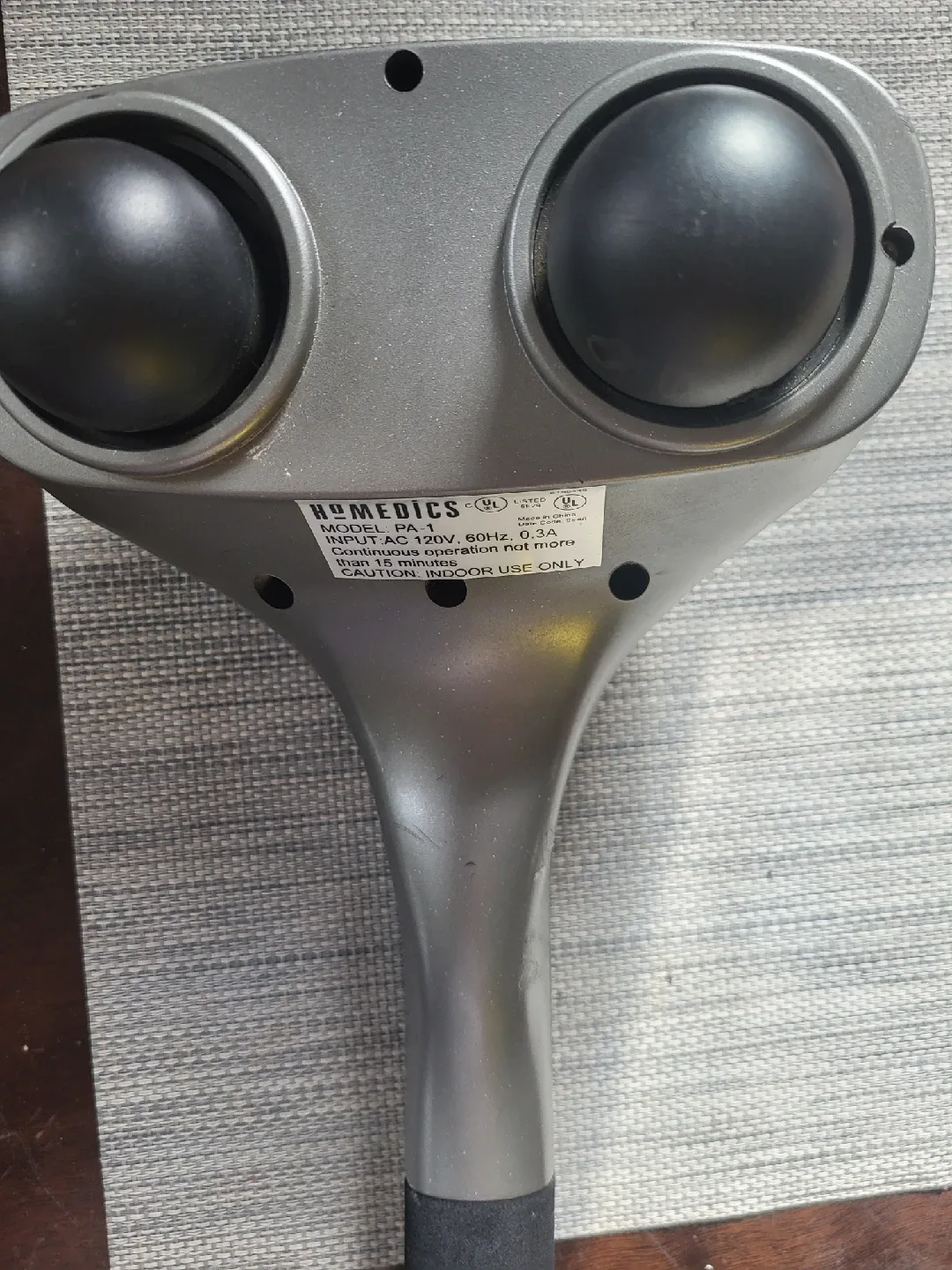 HoMedics Percussion Massager image indicator(2)