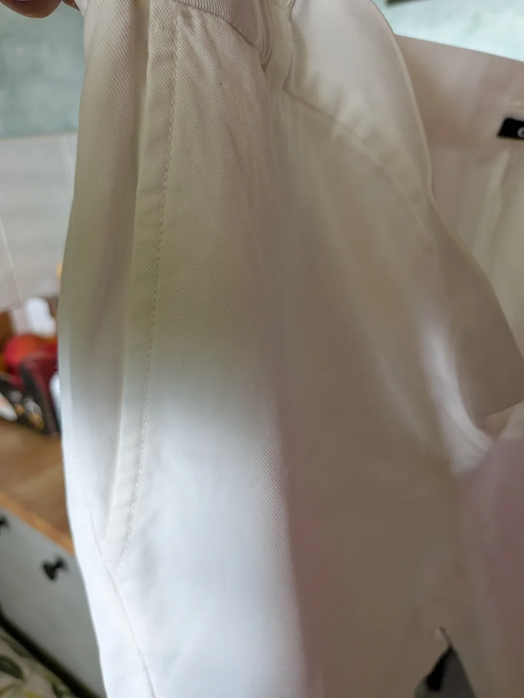 Olsen ladies ANNA White Pants sz 14 Like New image indicator(6)