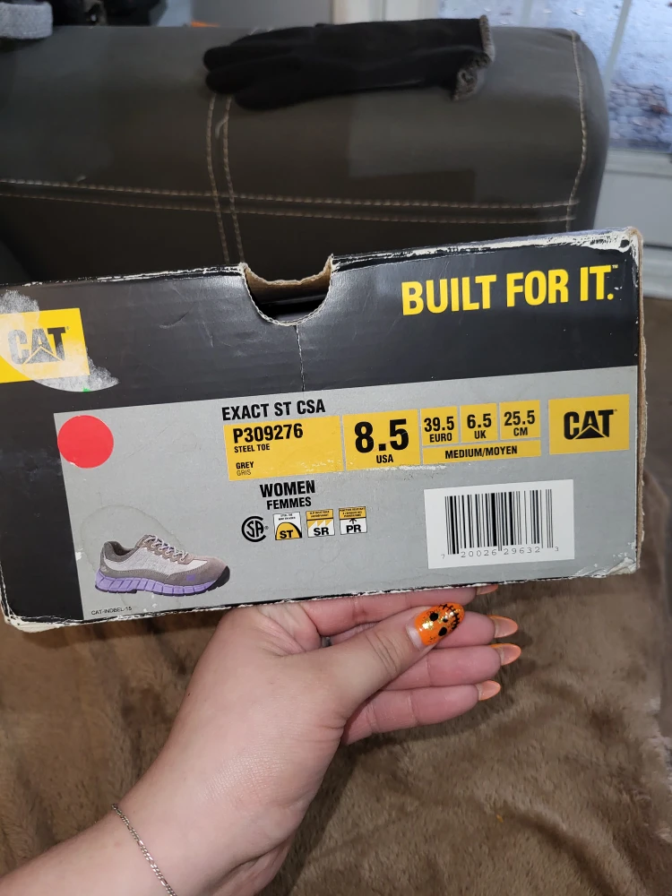 CAT Exact ST CSA Steel Toe Work Shoes - Women's 8.5 - photo 4
