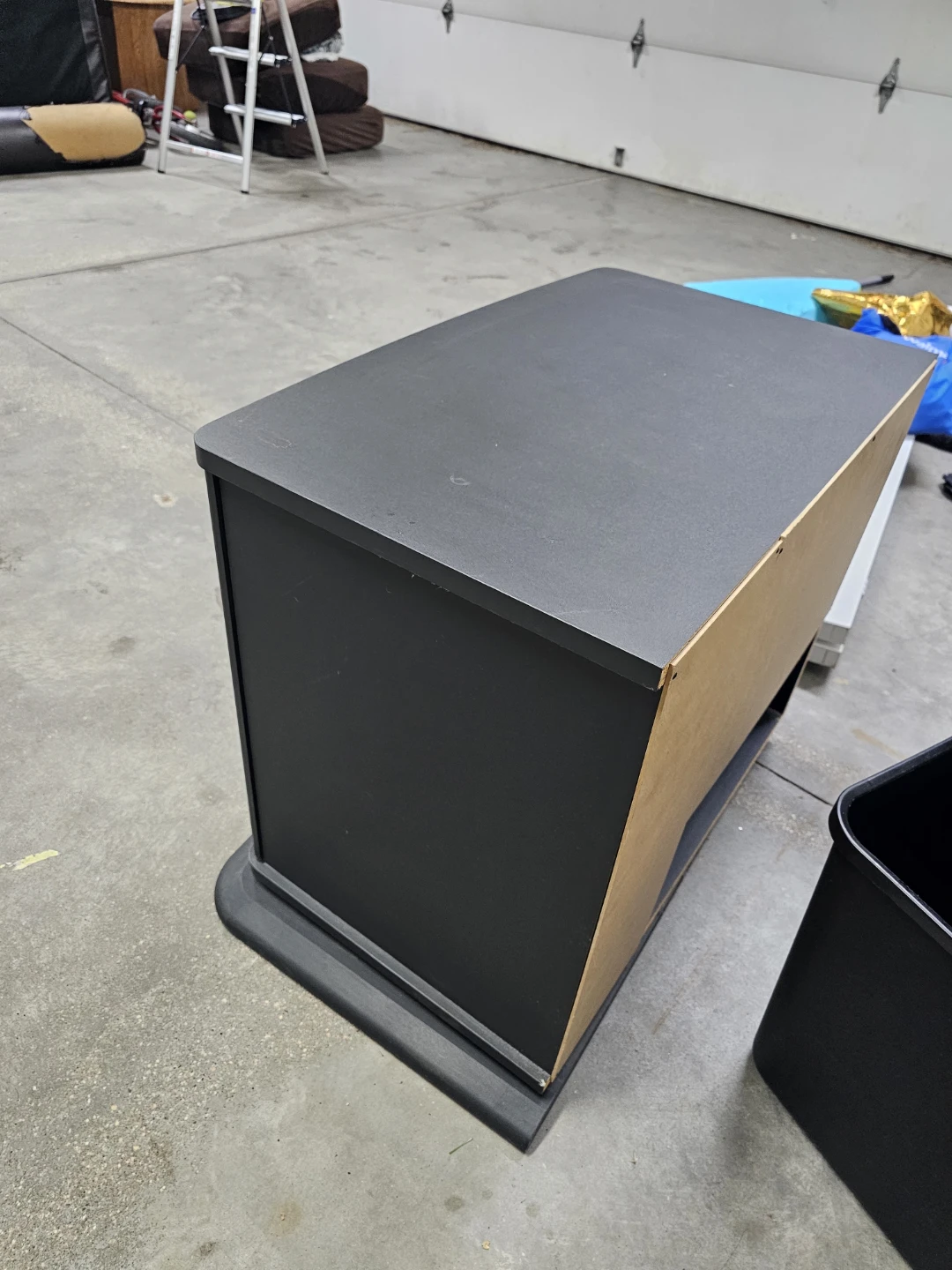 Black TV Stand