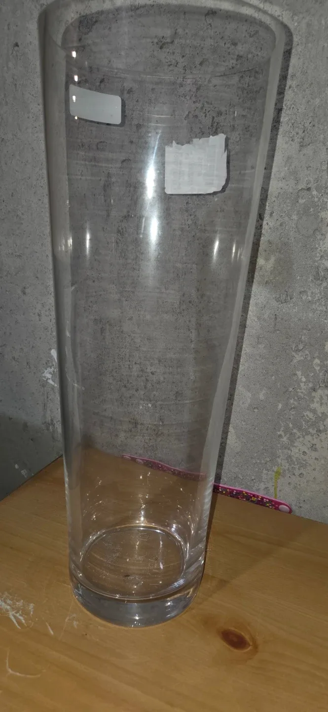 Clear Glass Vase