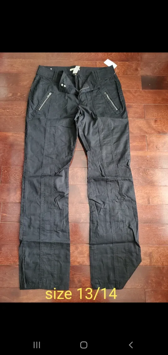 Brand new Black Pants - Size 13/14