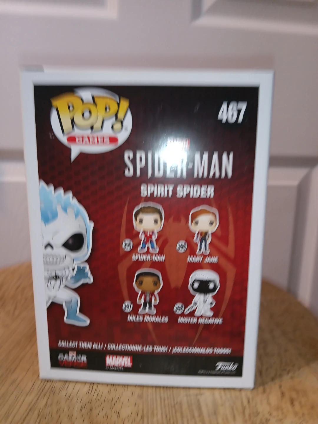 Funko Pop! Games Marvel Spider-Man Spirit Spider 467 - photo 3