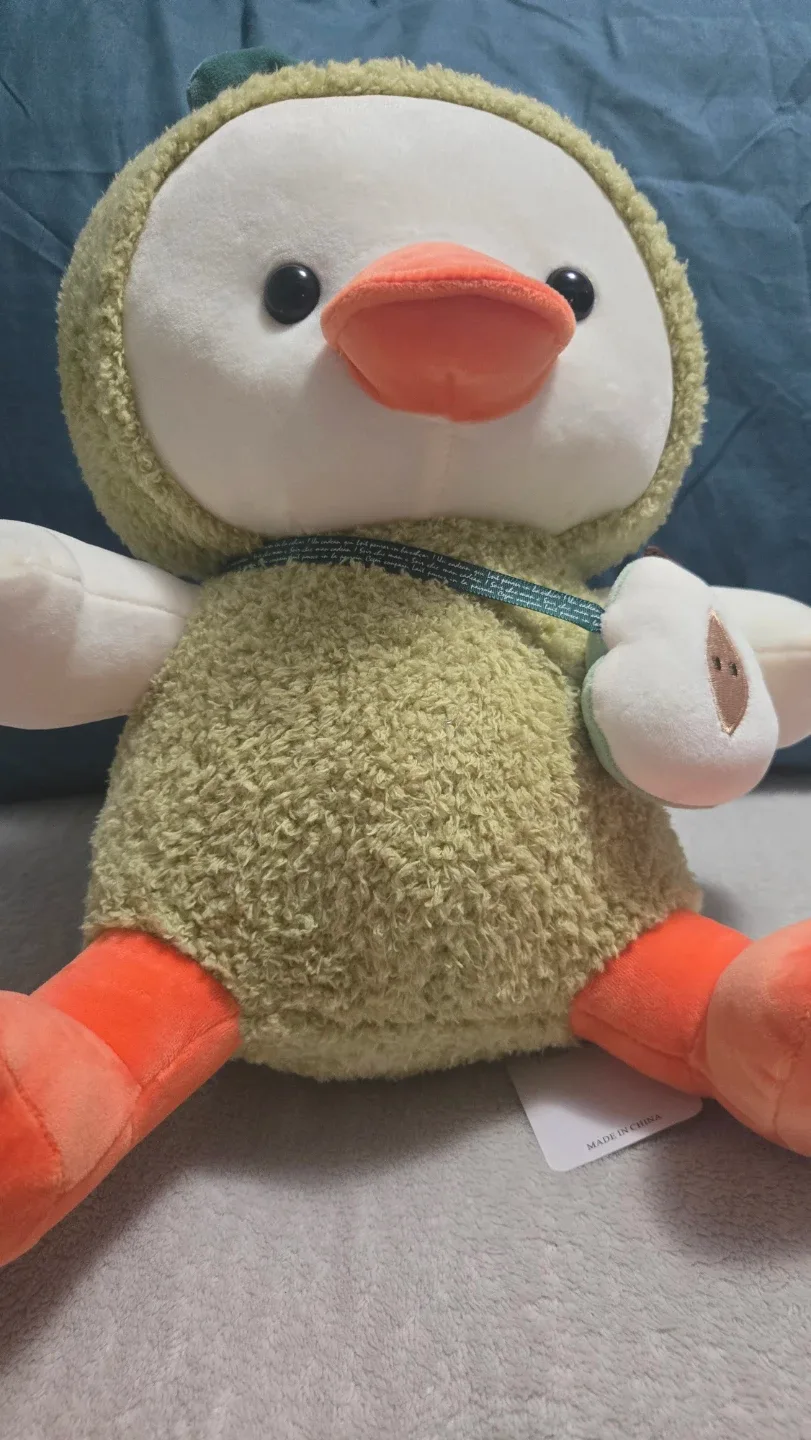 Avocado Duck Plush Toy