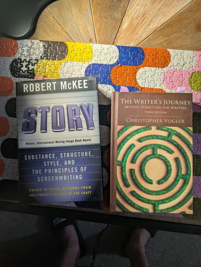 Story by Robert McKee & The Writer's Journey by Vogler