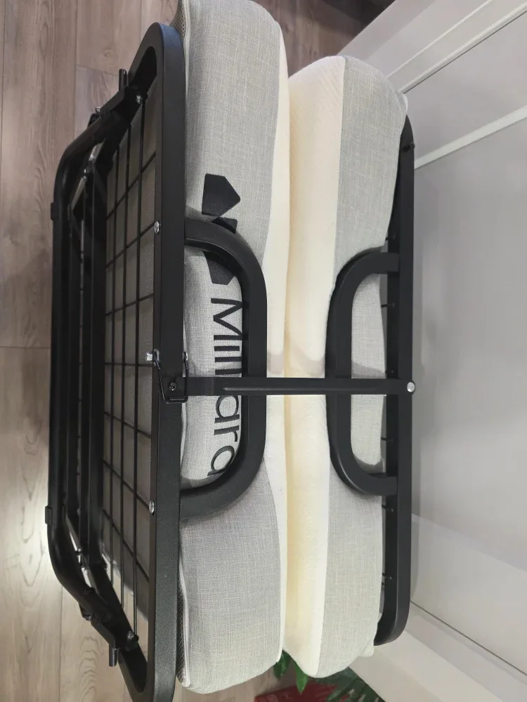 High Quality Folding Bed Frame with Memory Foam Mattress image indicator(7)
